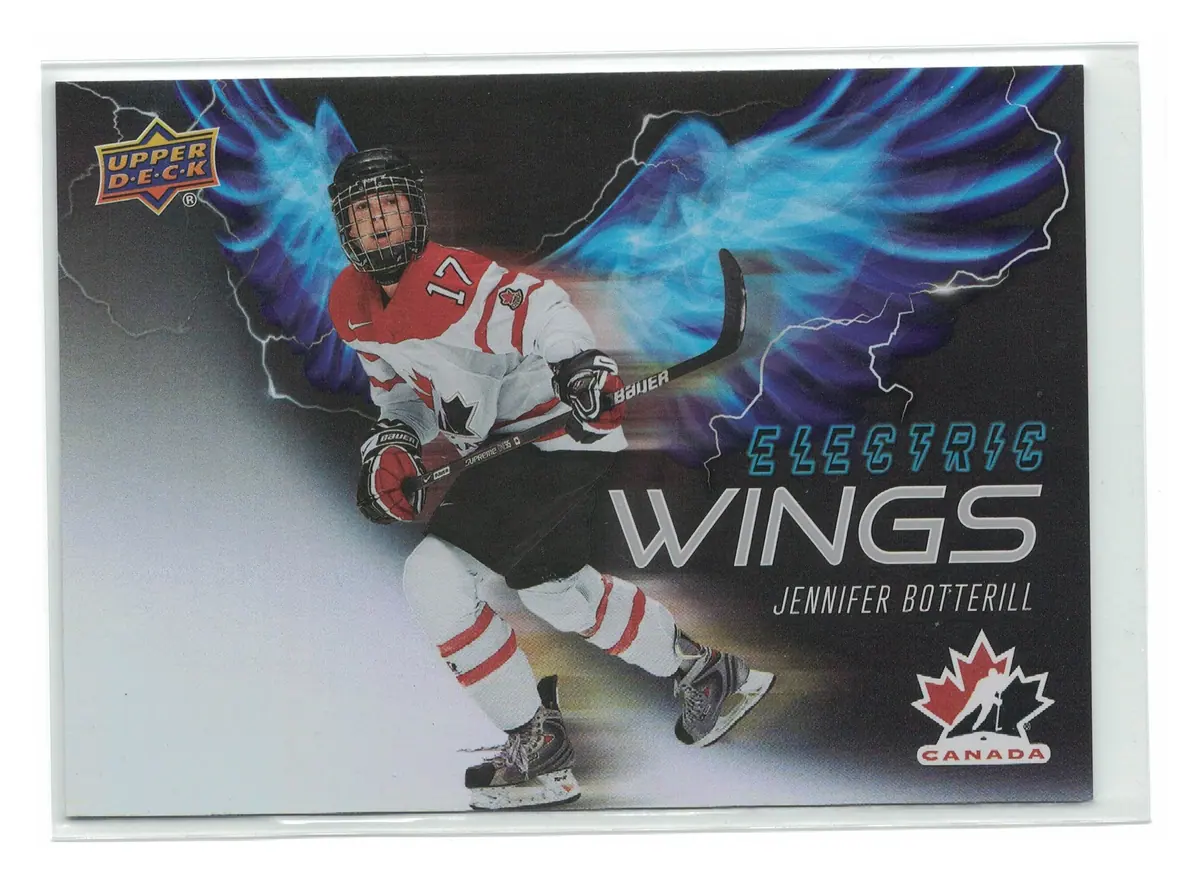 Jennifer Botterill Electric Wings #EW-13 2026 UD Team Canada — front
