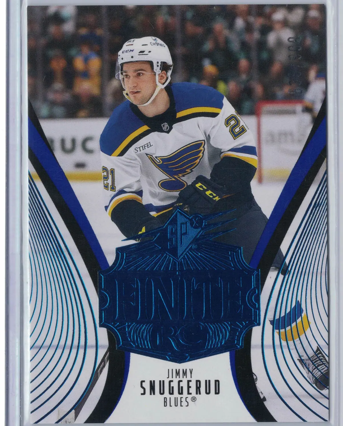 Jimmy Snuggerud 2025-26 Upper Deck SPx Finite RC #47 — front