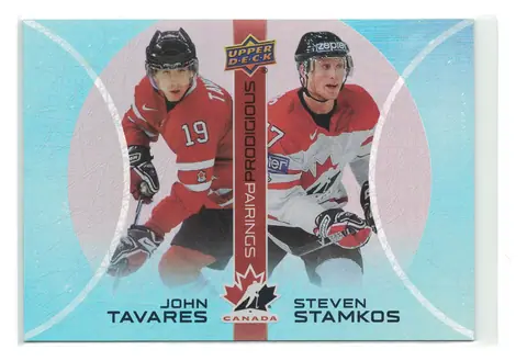 John Tavares / Steven Stamkos Prodigious Pairings #PP-16 2026 UD Team Canada