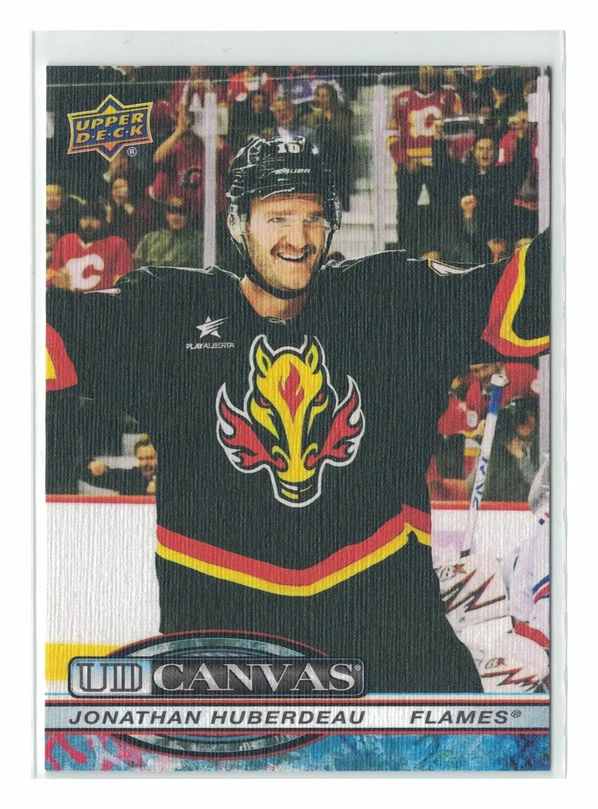 Jonathan Huberdeau UD Canvas #C-25 2025-26 Upper Deck Series 1 Hockey Card — front