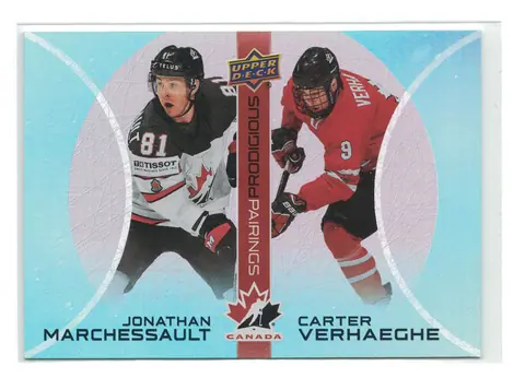 Jonathan Marchessault / Carter Verhaeghe Prodigious Pairings #PP-12 2026 Upper Deck Team Canada