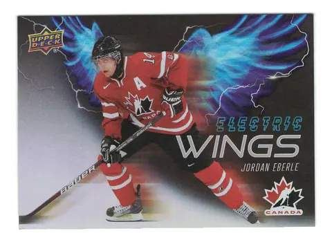 Jordan Eberle Electric Wings #EW-18 2026 UD Team Canada