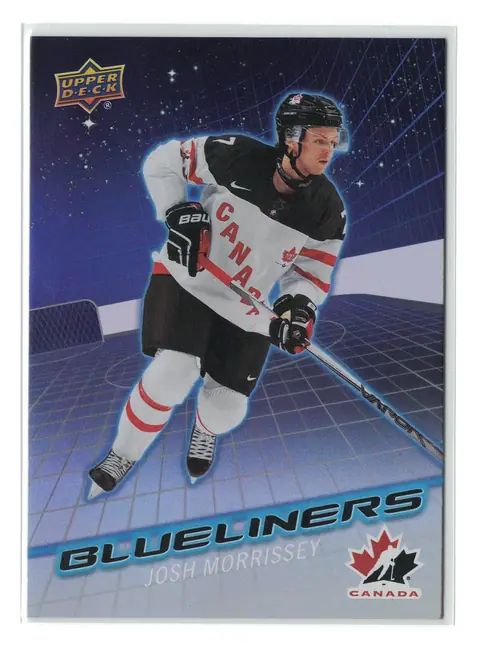 Josh Morrissey Blueliners #BL-18 2026 Upper Deck Team Canada