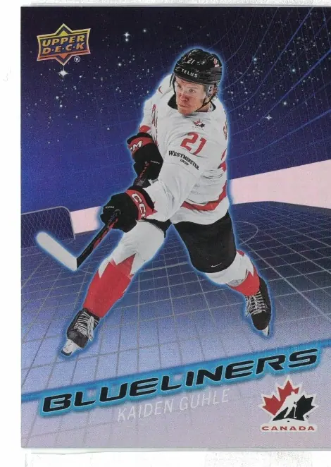 Kaiden Guhle 2026 Upper Deck Team Canada Blueliners #BL-5 Hockey Card — front
