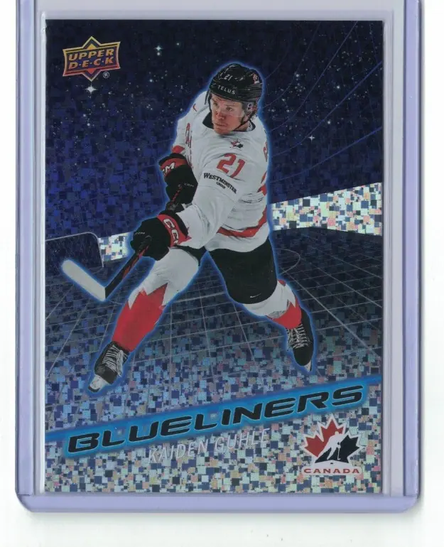 Kaiden Guhle 2026 Upper Deck Team Canada Blueliners Speckle #BL-5 Hockey Card — front