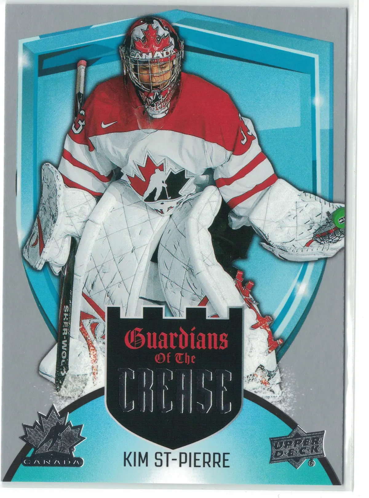 Kim St-Pierre 2026 Upper Deck Team Canada Guardians of the Crease #G-6 — front
