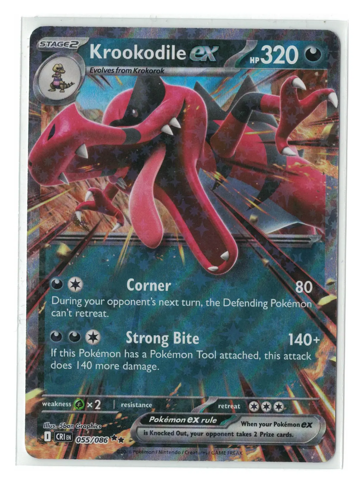 YOU PICK Pokemon Singles ex Double Rare Chaos Rising Pitch Black Prismatic — front