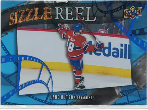 Lane Hutson Sizzle Reel #SR-79 2025-26 Upper Deck Extended Series