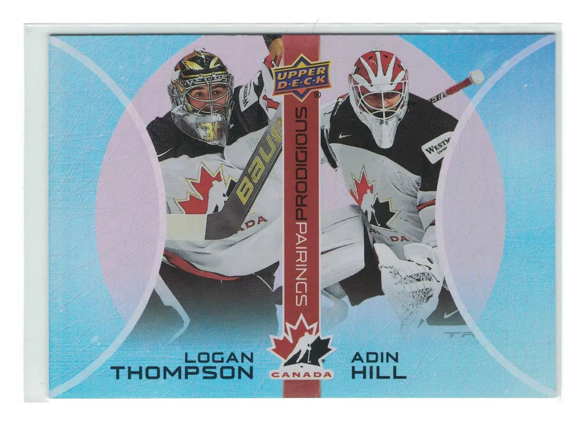 YOU PICK 2026 UD Team Canada Prodigious Pairings Insert Complete Your Set Hockey — front