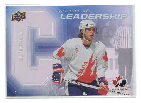 Luc Robitaille History of Leadership #HL-4 2026 Upper Deck Team Canada