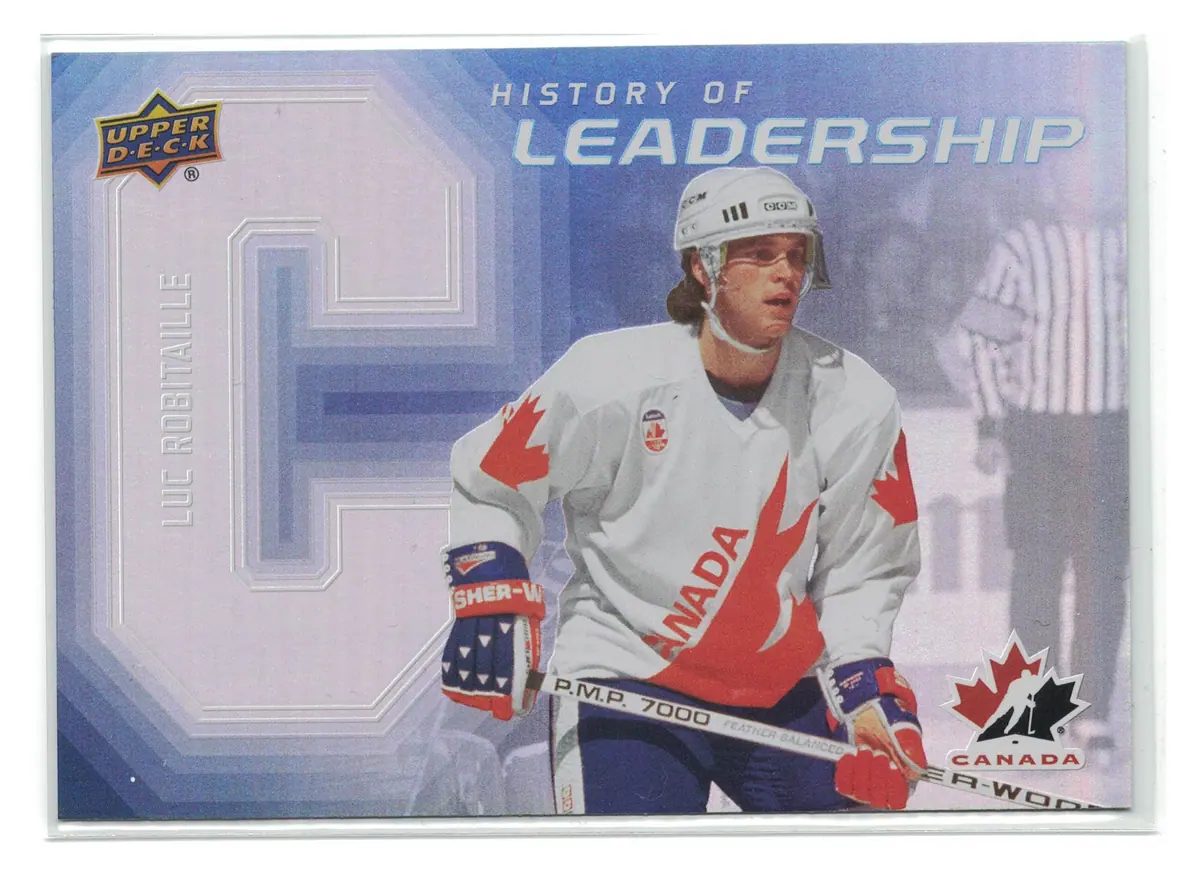 YOU PICK 2026 UD Team Canada History of Leadership Complete Your Set — front