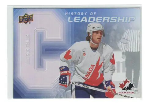 Luc Robitaille History of Leadership #HL-4 2026 UD Team Canada