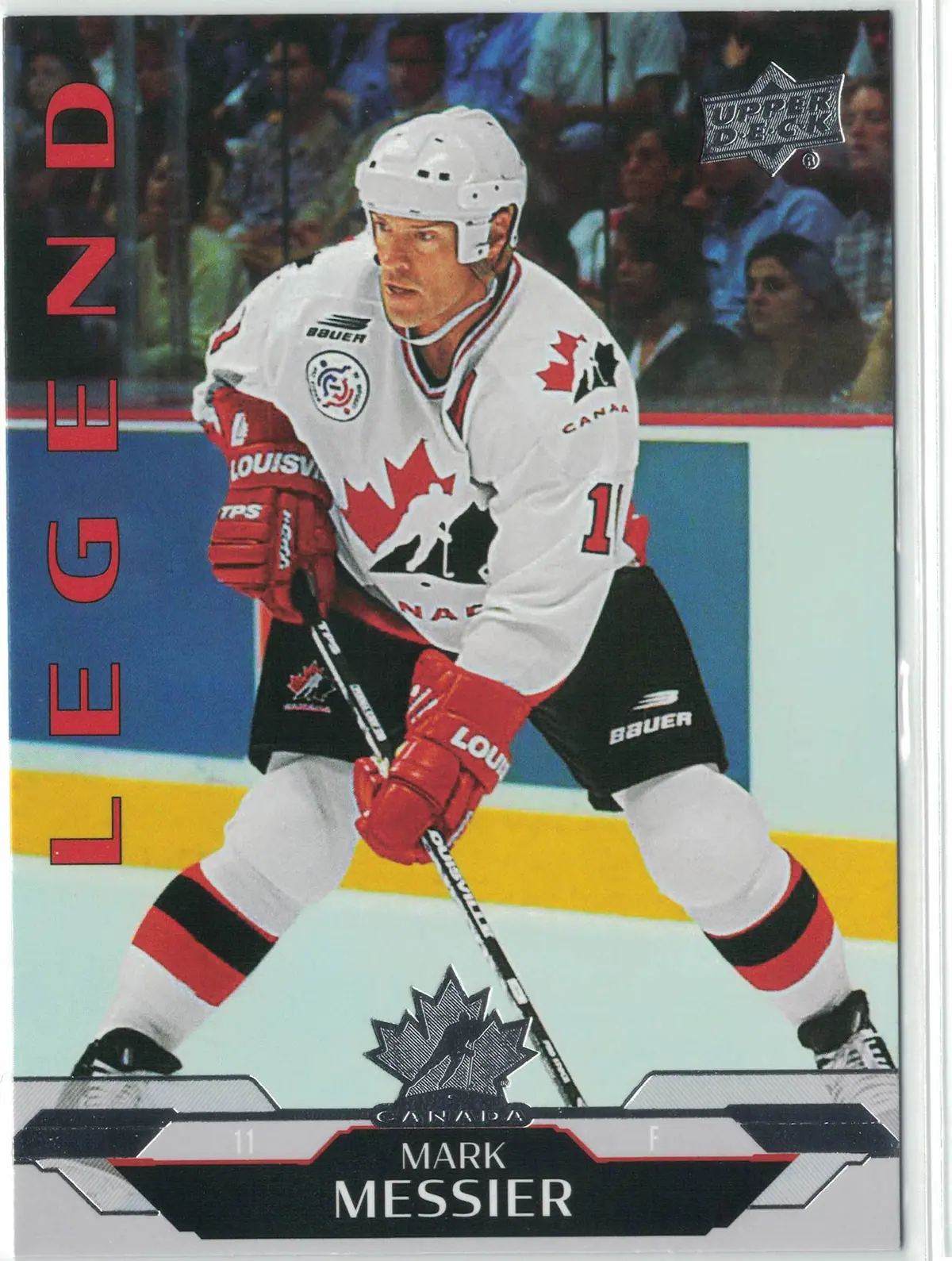 Mark Messier Legends #171 2026 Upper Deck Team Canada Hockey Card — front