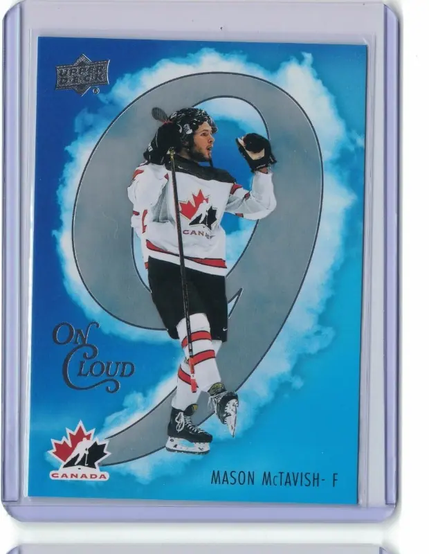 Mason McTavish On Cloud Nine CN-7 Ducks 2026 Upper Deck Team Canada Hockey — front