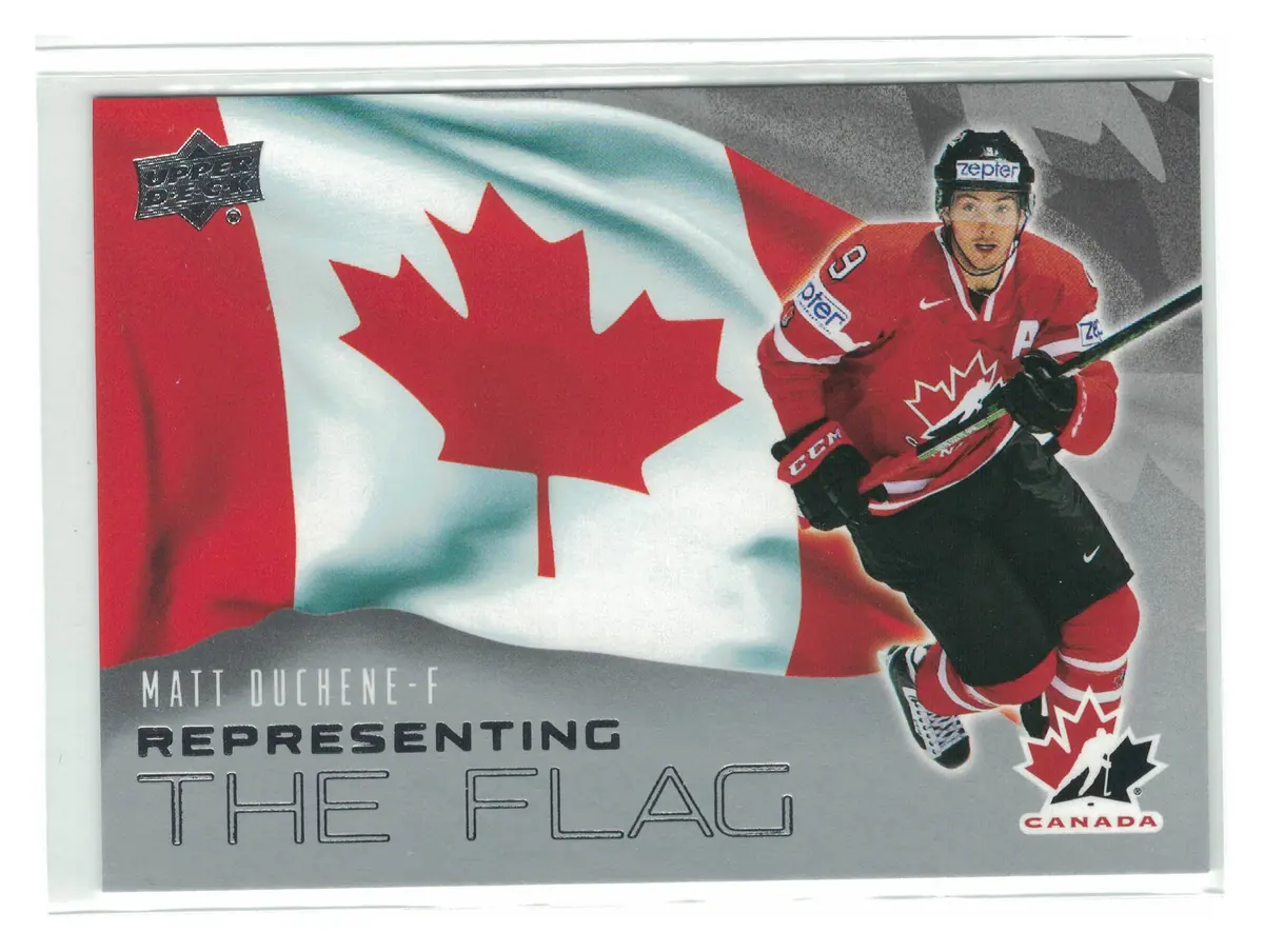 YOU PICK 2026 UD Team Canada Representing the Flag Insert Complete Your Set — front