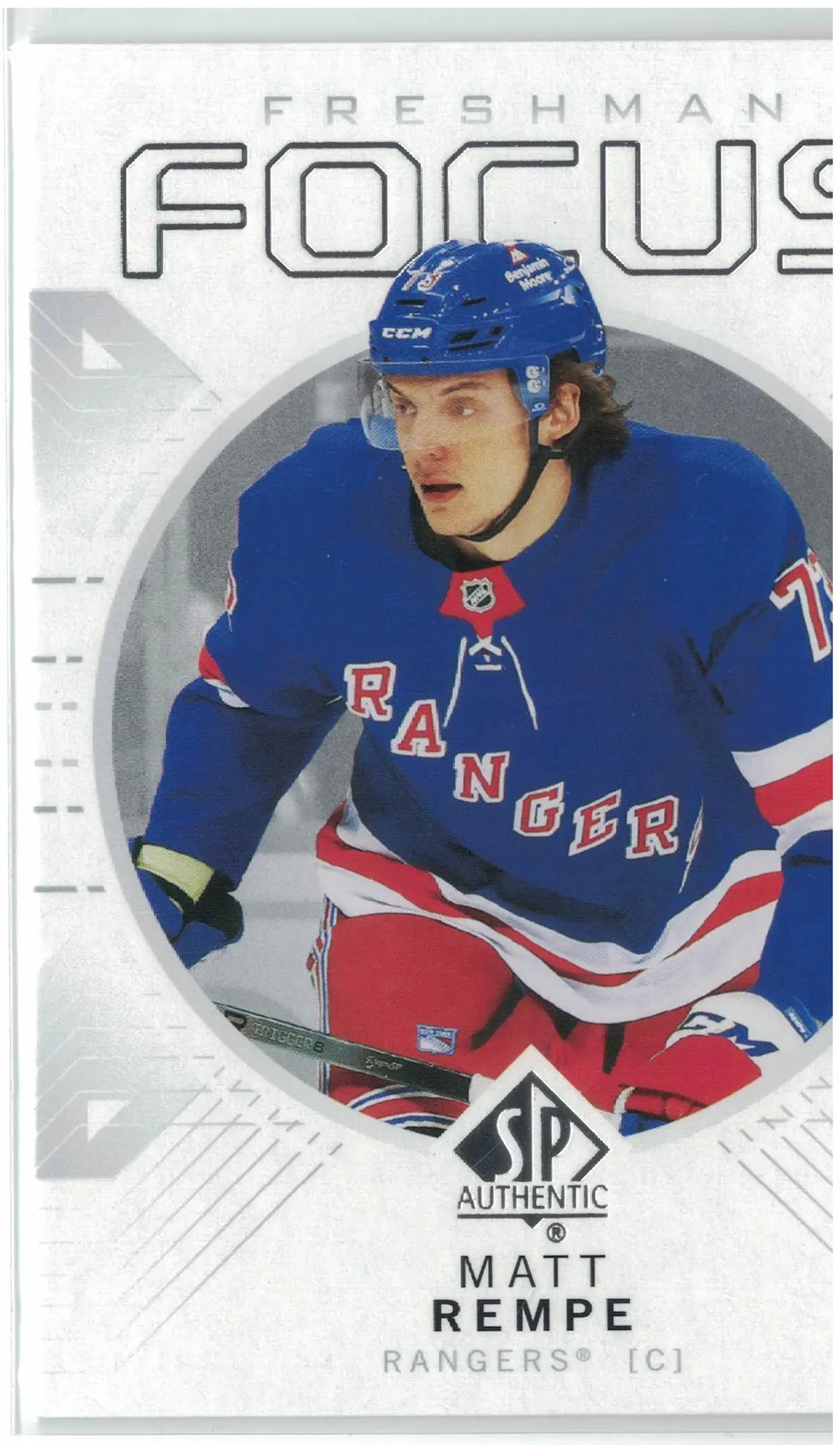 Matt Rempe Freshman Focus #FF-44 2024-25 SP Authentic Hockey Card — front