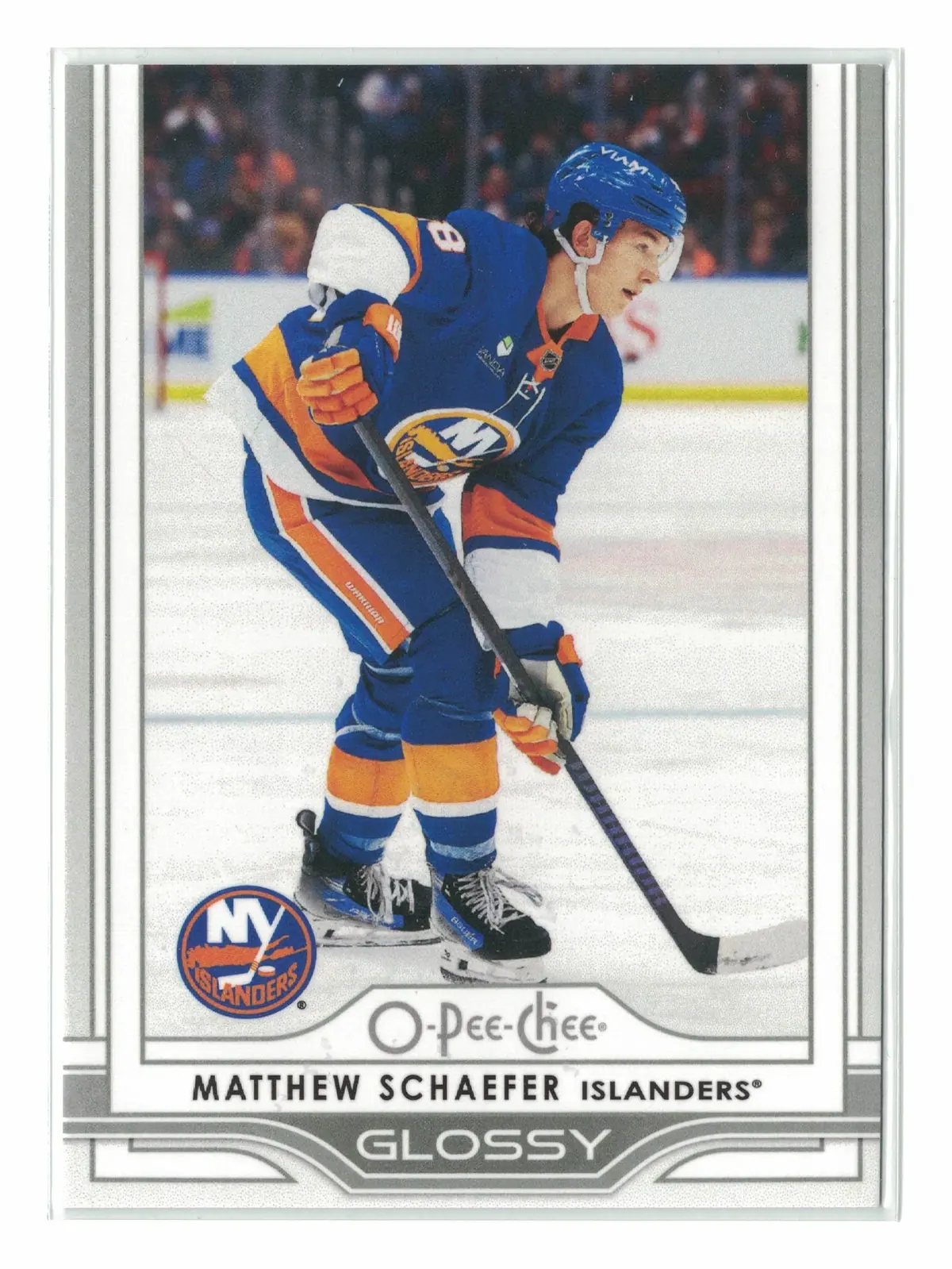 Matthew Schaefer O-Pee-Chee Glossy #OG-28 2025-26 Upper Deck Series 2 — front