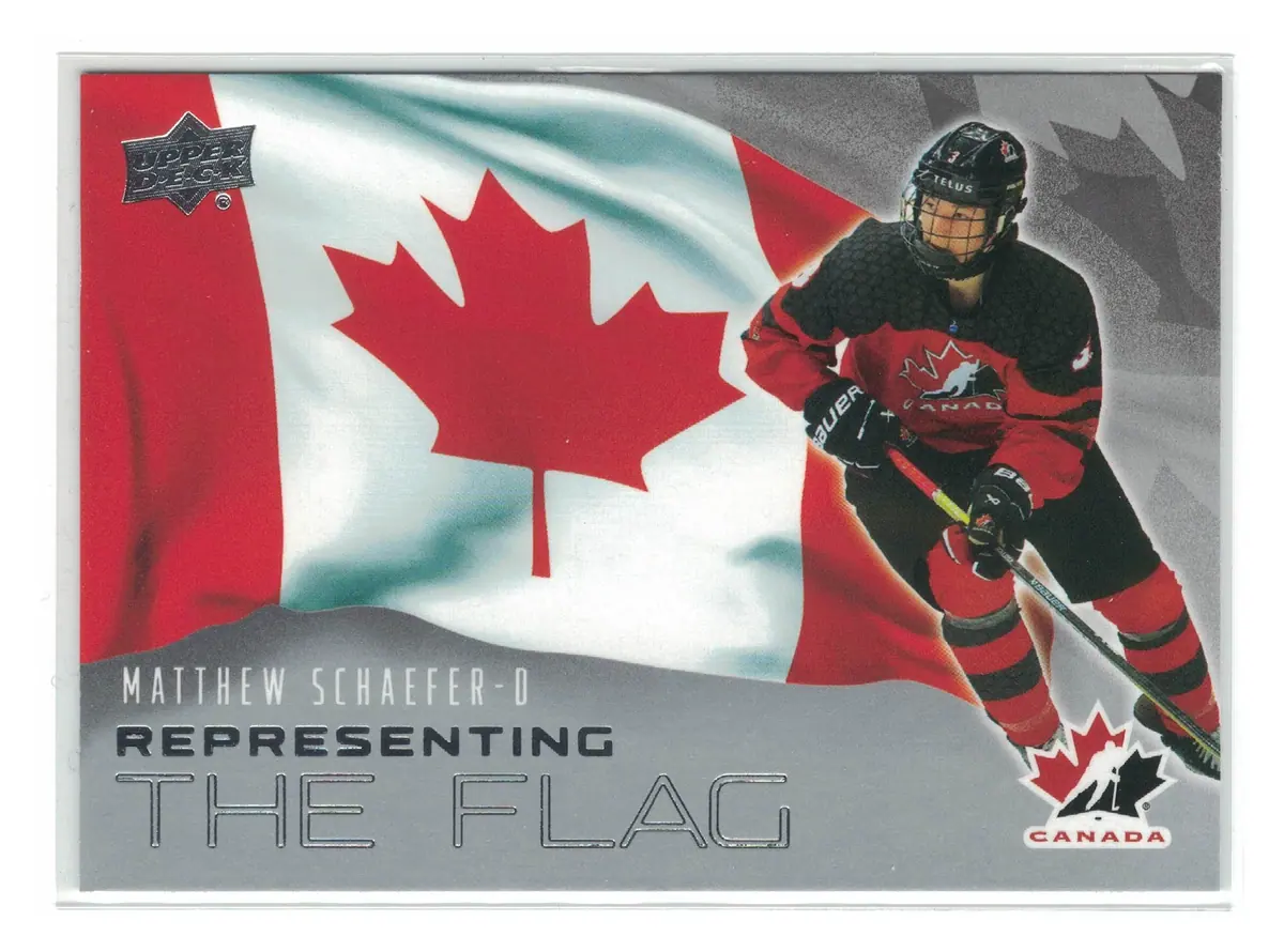 YOU PICK 2026 UD Team Canada Representing the Flag Insert Complete Your Set — front
