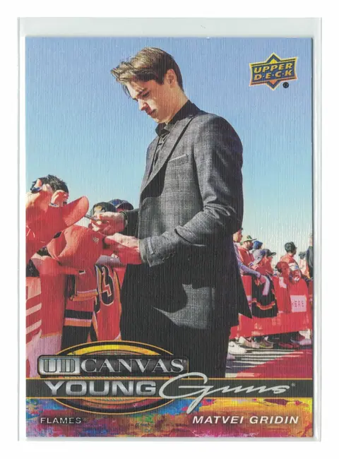 Matvei Gridin UD Canvas Young Guns #C-235 2025-26 Upper Deck Series 2