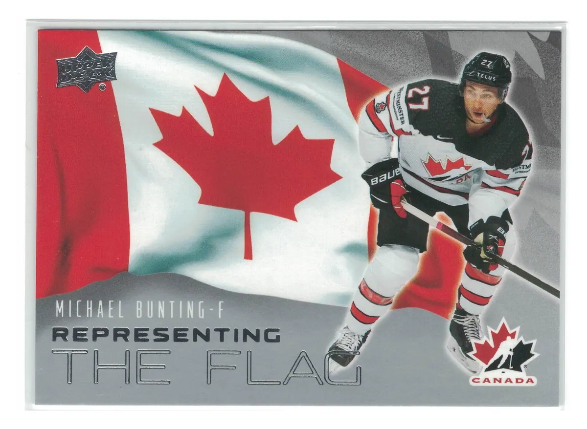 YOU PICK 2026 UD Team Canada Representing the Flag Insert Complete Your Set — front