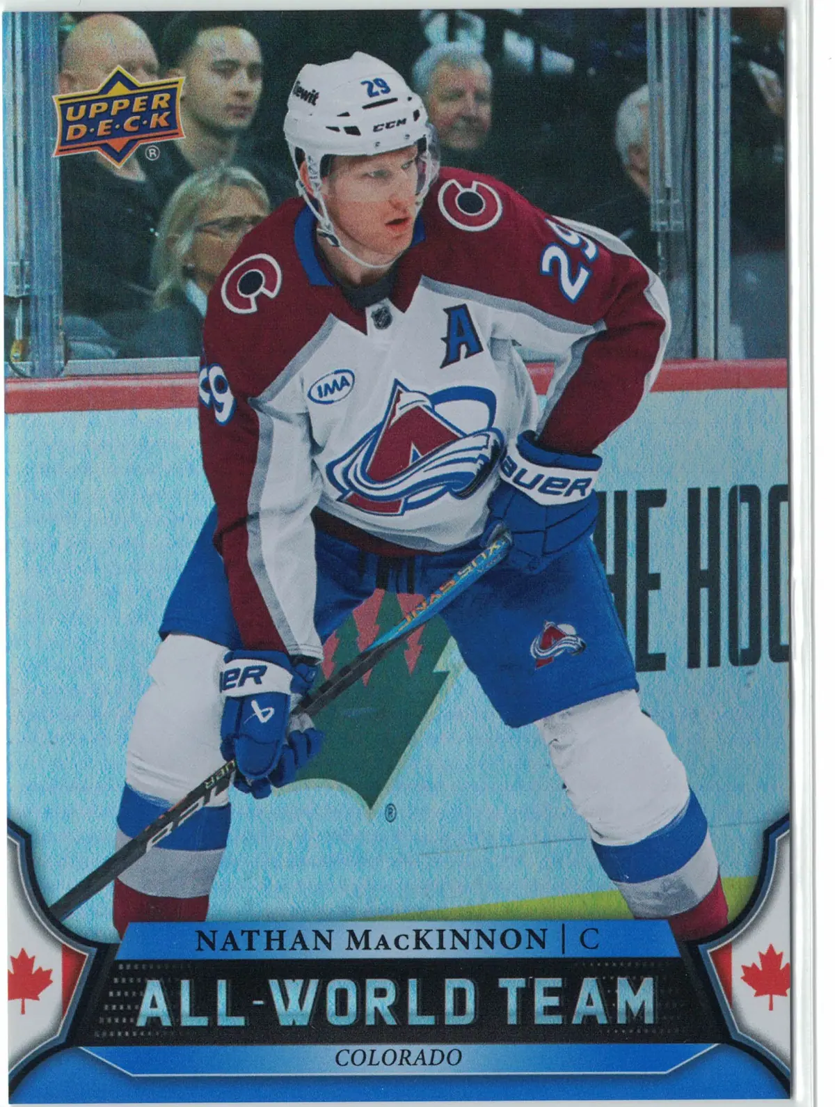 YOU PICK 2025-26 UD Extended Series Matthews Crosby MacKinnon UD3 Canvas Inserts — front