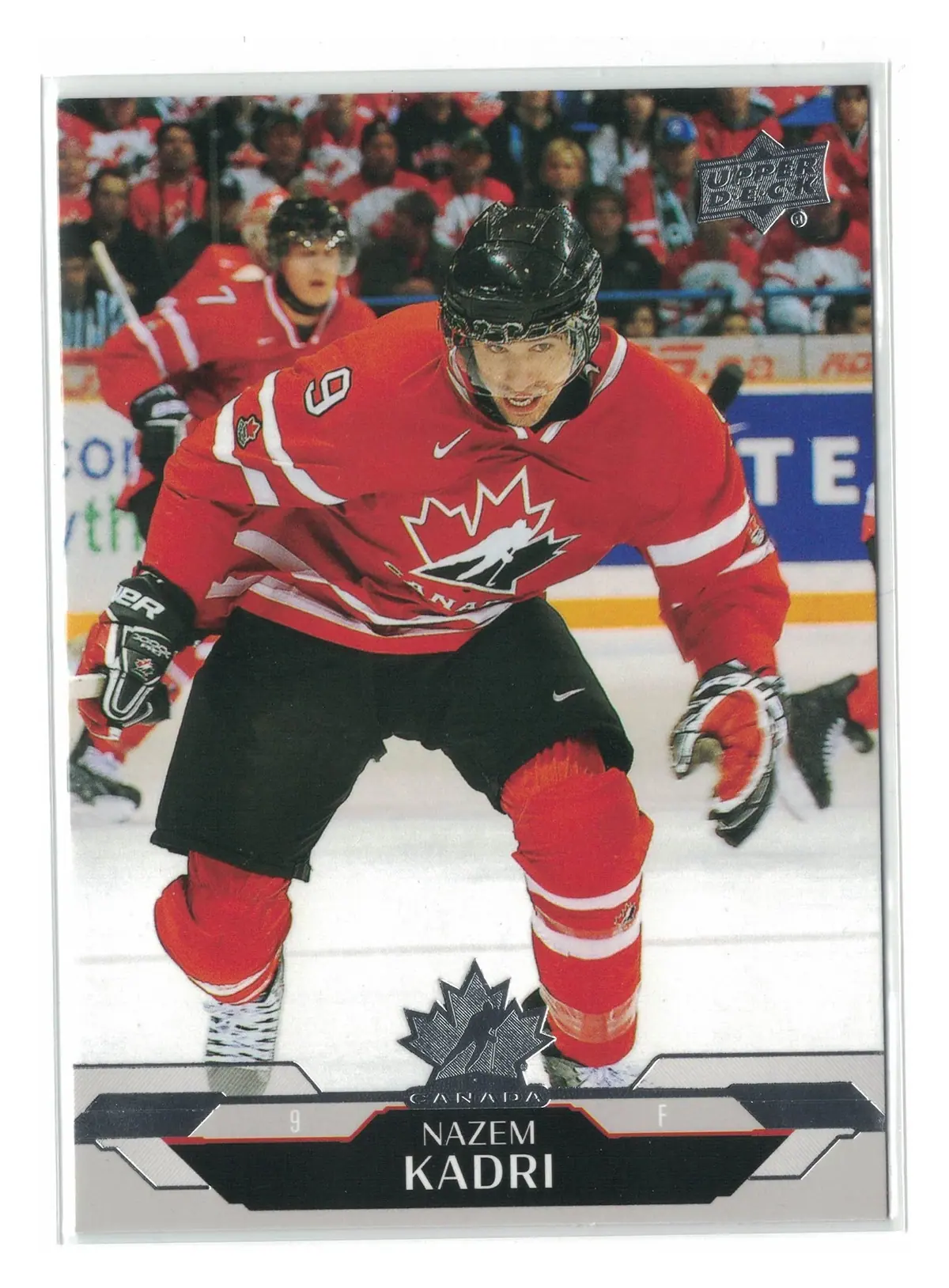 Nazem Kadri Base Card #53 2026 Upper Deck Team Canada Hockey Card — front