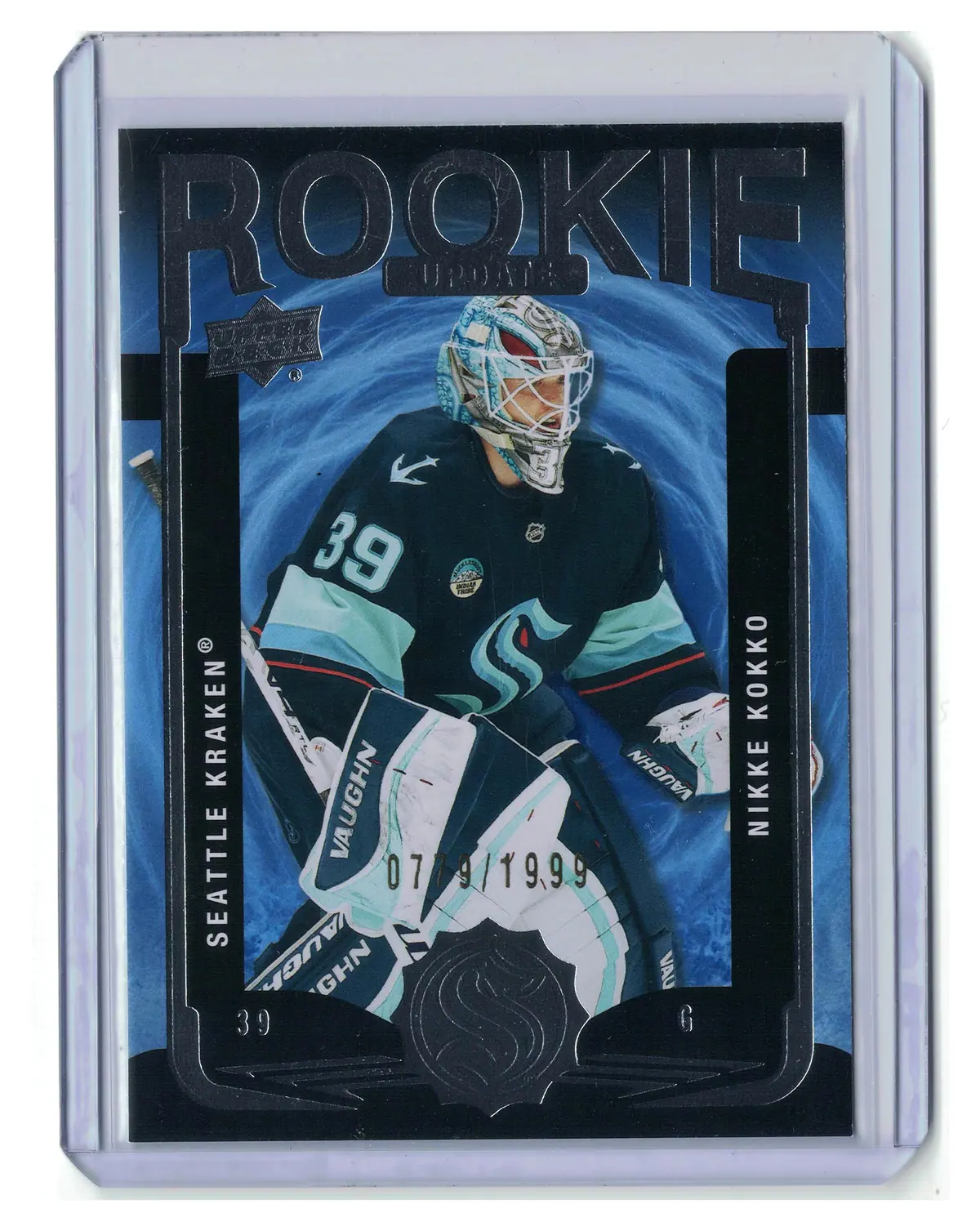 Nikke Kokko Rookie Update 0779/1999 #RU-39 2025-26 Upper Deck Extended Series — front
