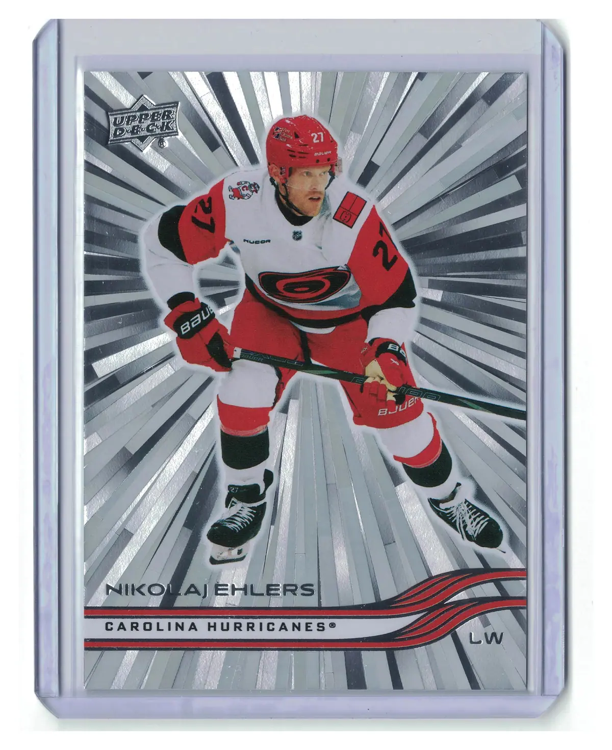 Nikolaj Ehlers Outburst #520 2025-26 Upper Deck Extended Series Hockey Card — front
