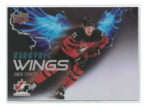 Owen Tippett Electric Wings #EW-10 2026 Upper Deck Team Canada