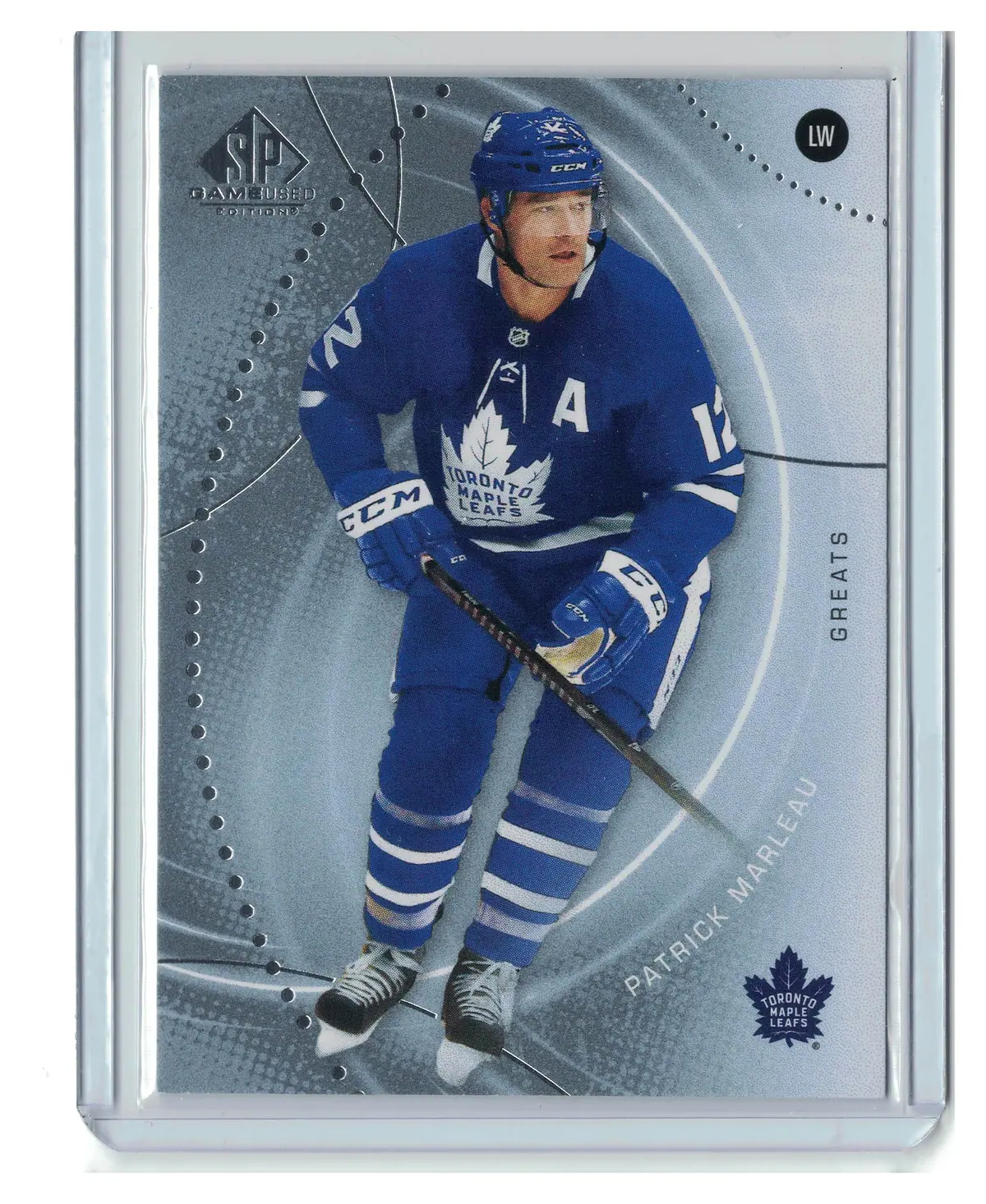 Patrick Marleau Greats #60 2025-26 Upper Deck SP Game Used Hockey Card — front
