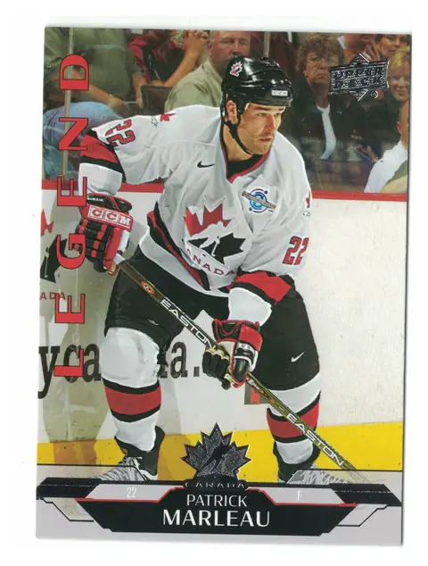 Patrick Marleau Legend #152 2026 UD Team Canada