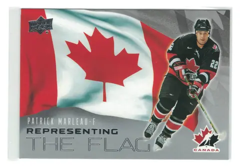Patrick Marleau Representing the Flag #RF-6 2026 UD Team Canada