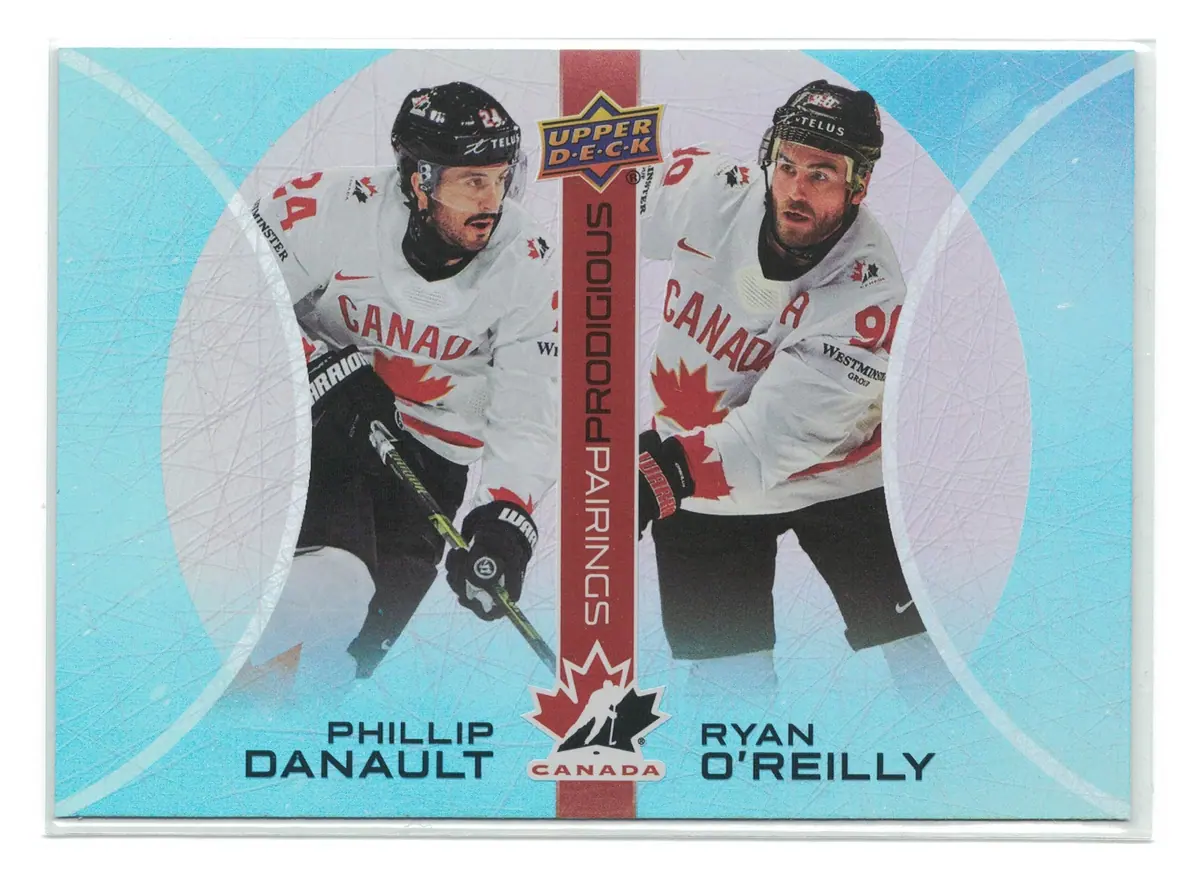 YOU PICK 2026 UD Team Canada Prodigious Pairings Insert Complete Your Set Hockey — front