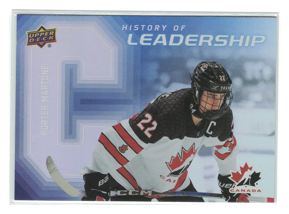 YOU PICK 2026 UD Team Canada History of Leadership Complete Your Set — front