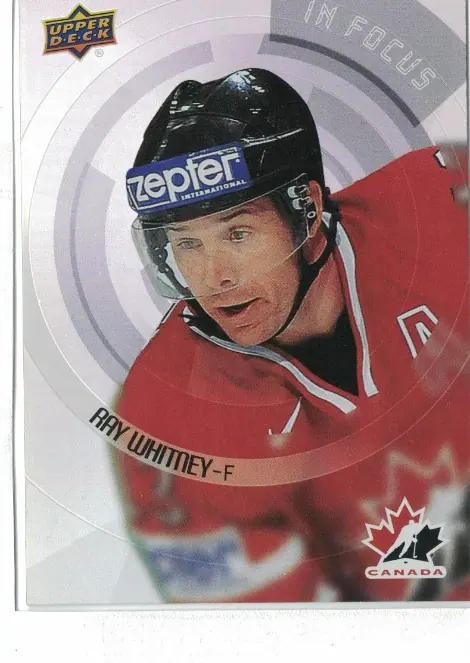 Ray Whitney 2026 Upper Deck Team Canada In Focus #IF-18 Hockey Card — front