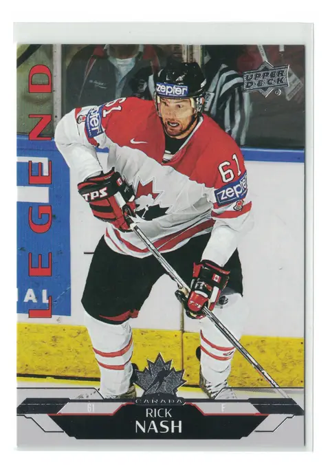 Rick Nash Legend #196 2026 UD Team Canada