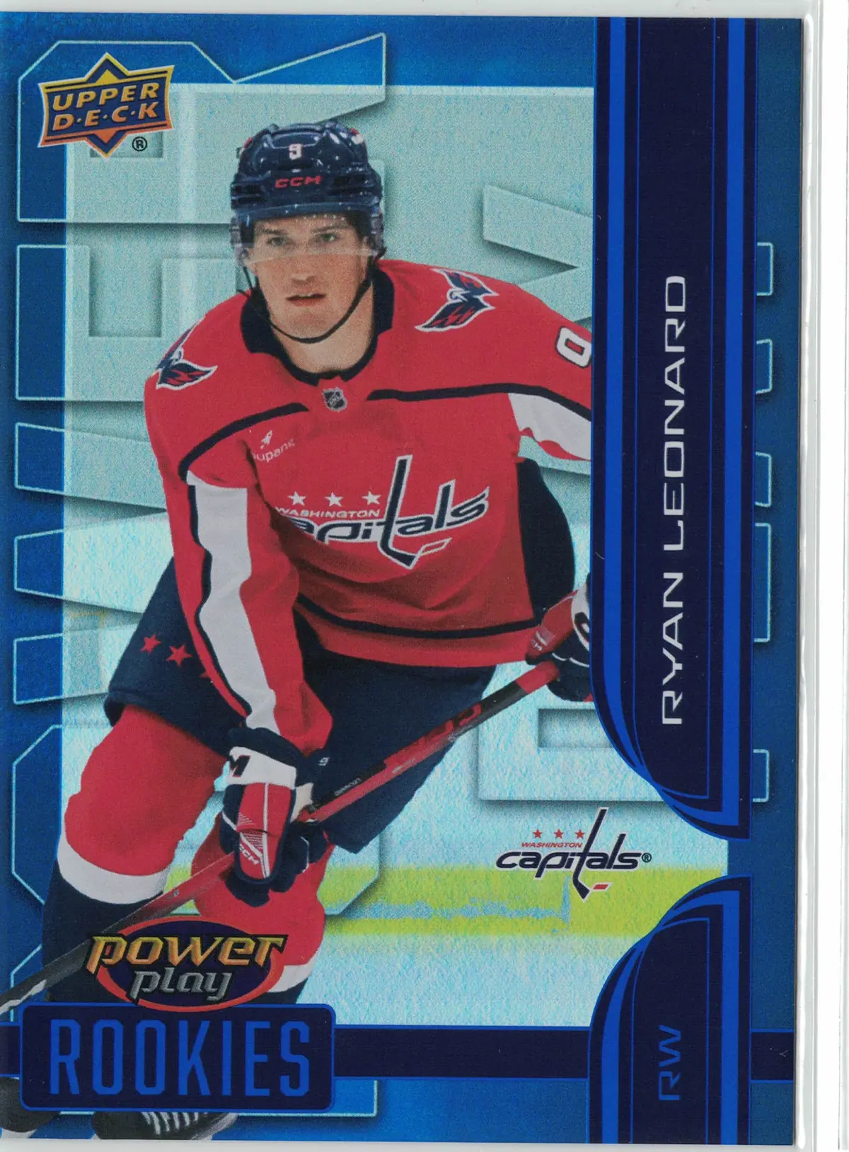 Ryan Leonard 2025-26 Upper Deck Extended Series Power Play Rookies #PY-20 — front