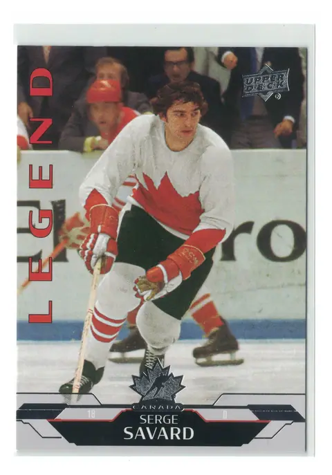 Serge Savard Legend #184 2026 UD Team Canada