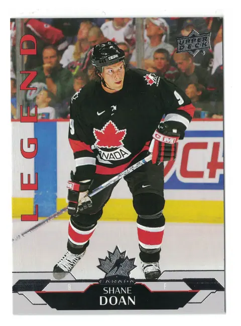 Shane Doan Legend #160 2026 UD Team Canada