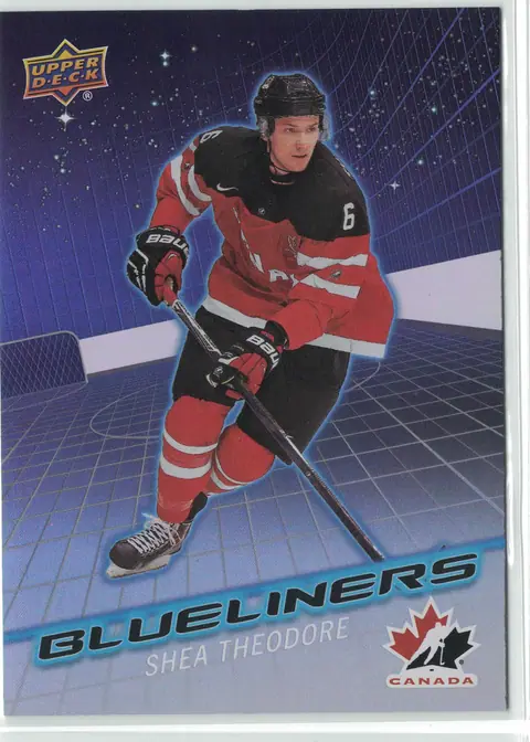 Shea Theodore Blueliners #BL-19 2026 Upper Deck Team Canada