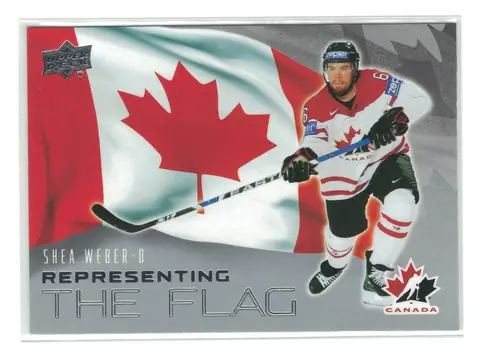 Shea Weber Representing the Flag #RF-4 2026 Upper Deck Team Canada