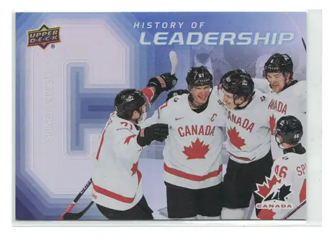 Sidney Crosby History of Leadership #HL-6 2026 UD Team Canada