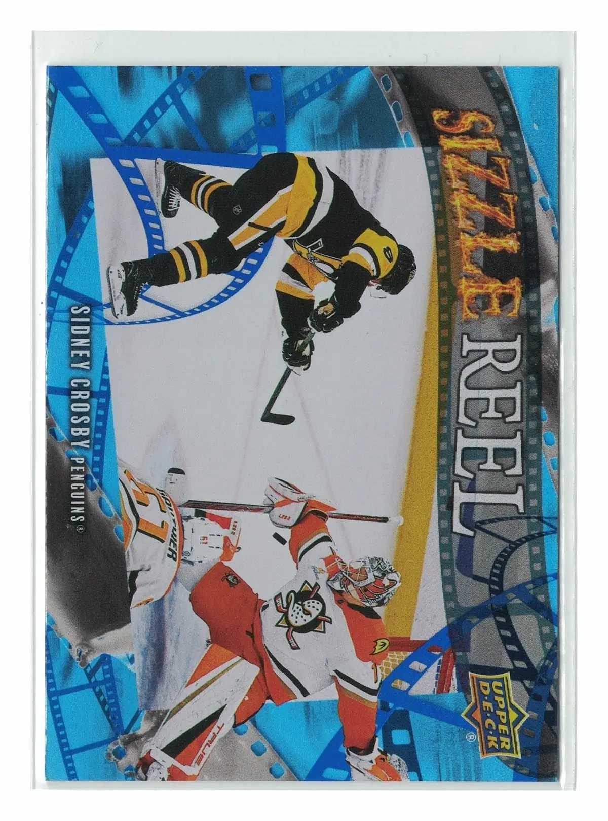 Sidney Crosby Sizzle Reel #SR-3 2025-26 Upper Deck Series 1 Hockey Card — front