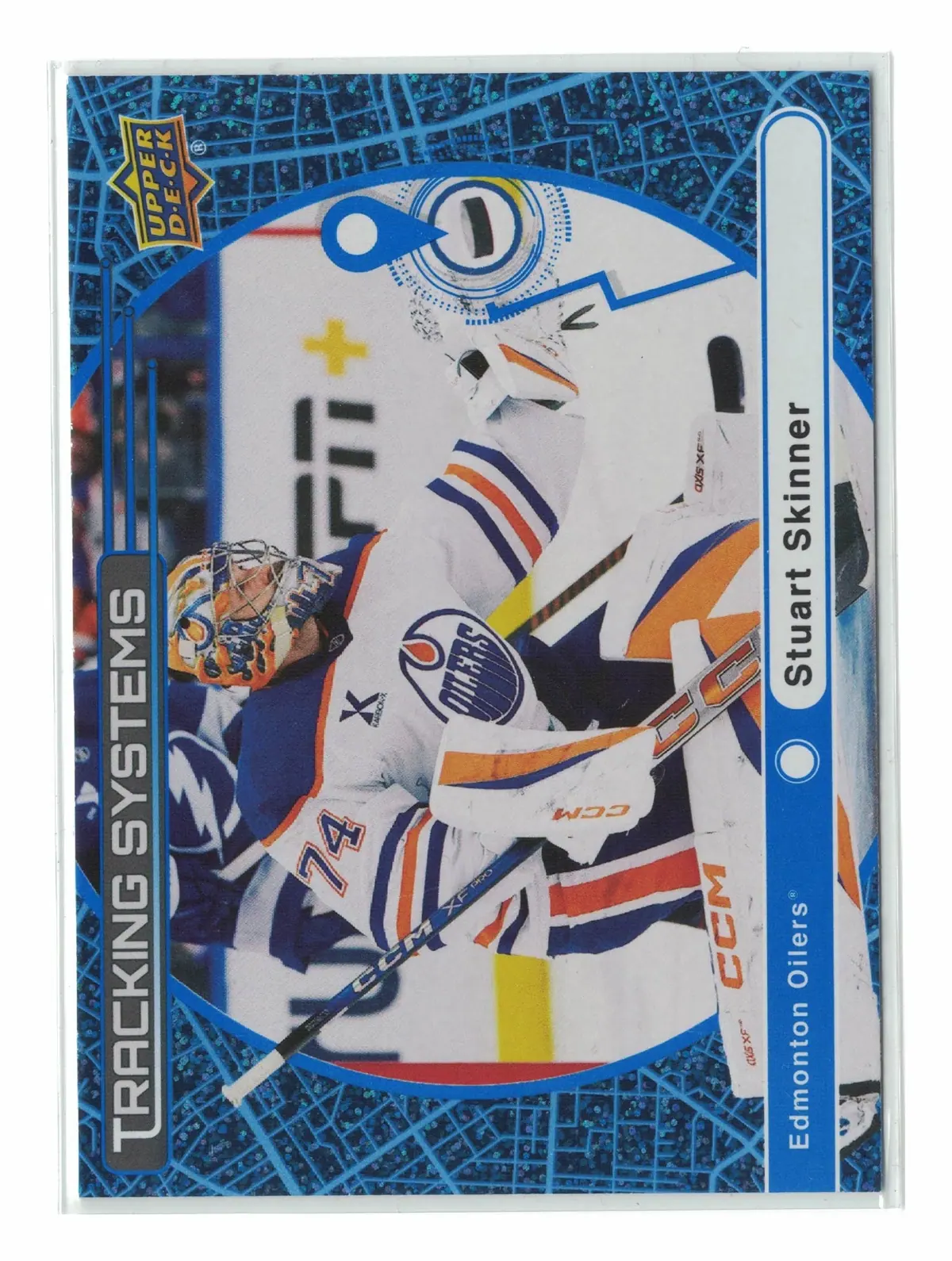Stuart Skinner Tracking Systems #TS-11 2025-26 Upper Deck Series 1 Hockey Card — front