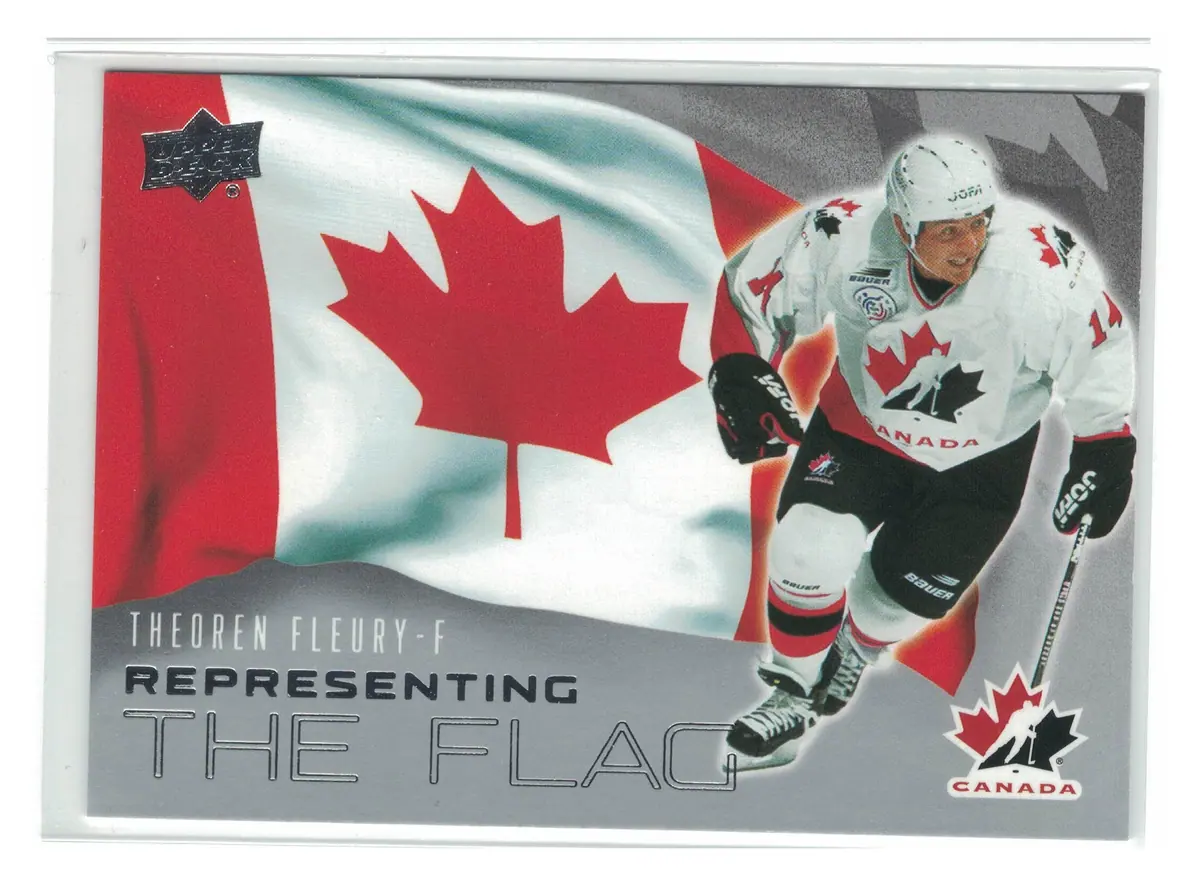 YOU PICK 2026 UD Team Canada Representing the Flag Insert Complete Your Set — front