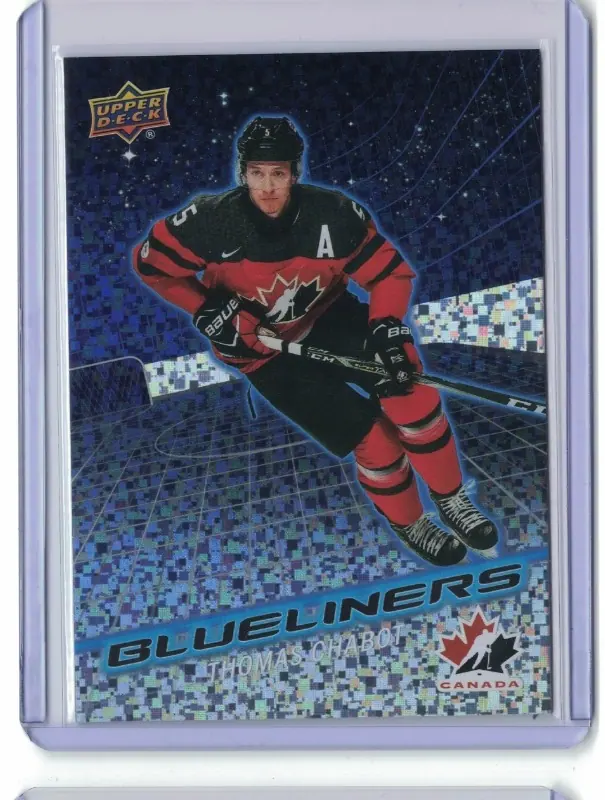 Thomas Chabot 2026 Upper Deck Team Canada Blueliners Speckle #BL-14 Hockey Card — front
