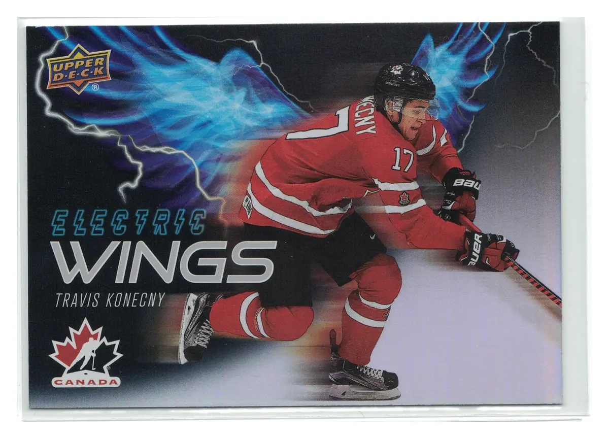 YOU PICK 2026 UD Team Canada Electric Wings Insert Complete Your Set Hockey — front