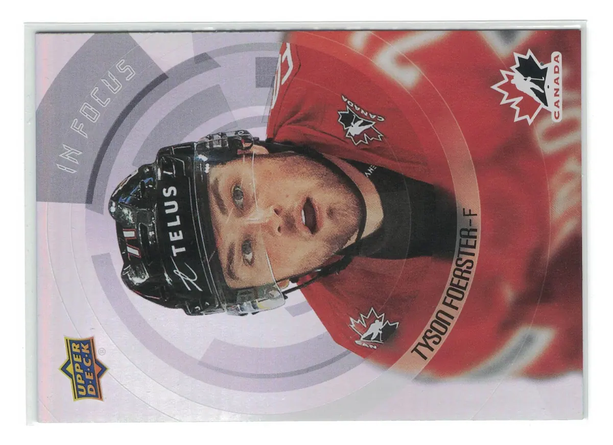 YOU PICK 2026 UD Team Canada In Focus Insert Complete Your Set Hockey — front