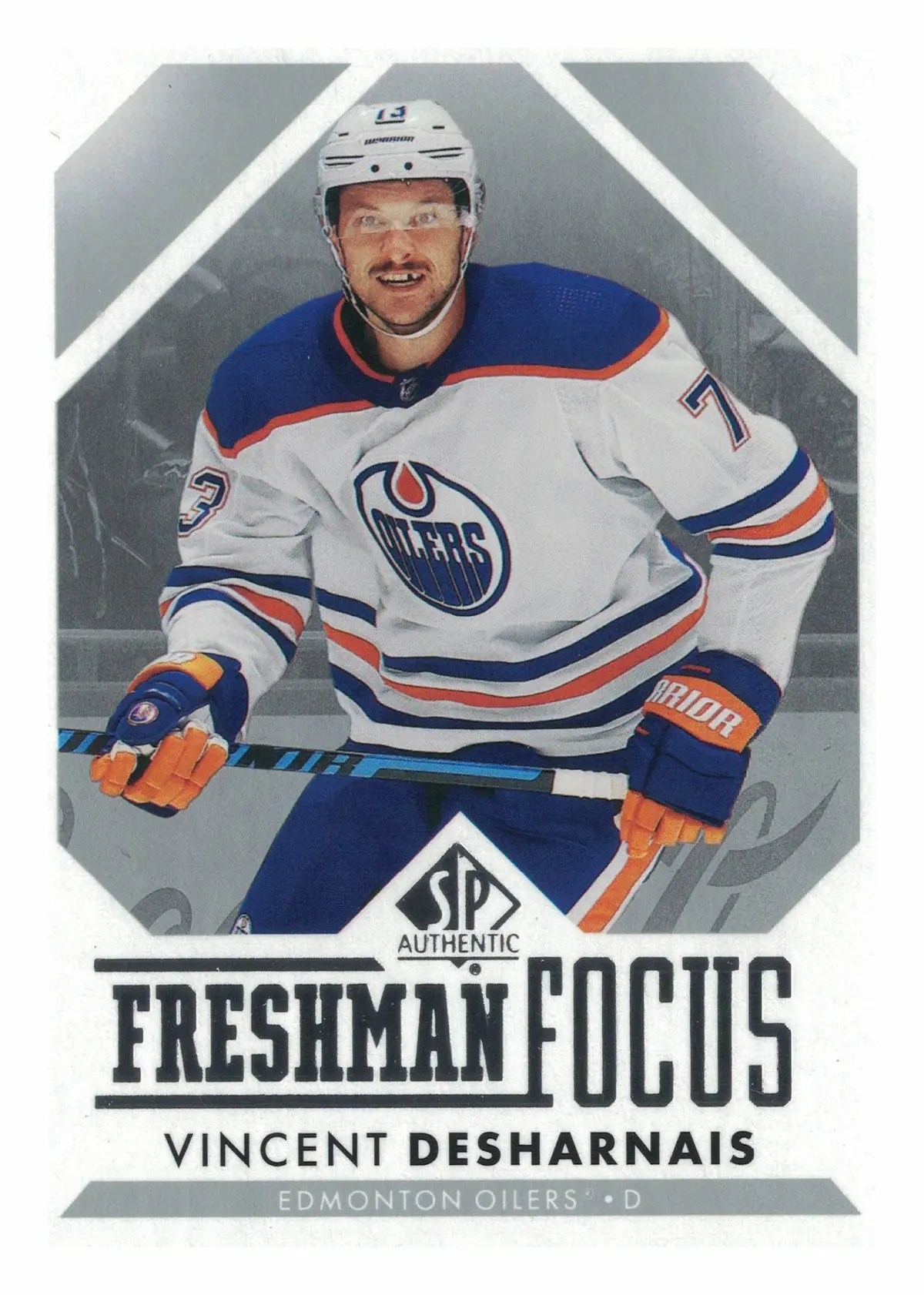 Vincent Desharnais Freshman Focus #FF-34 2023-24 SP Authentic Hockey Card — front