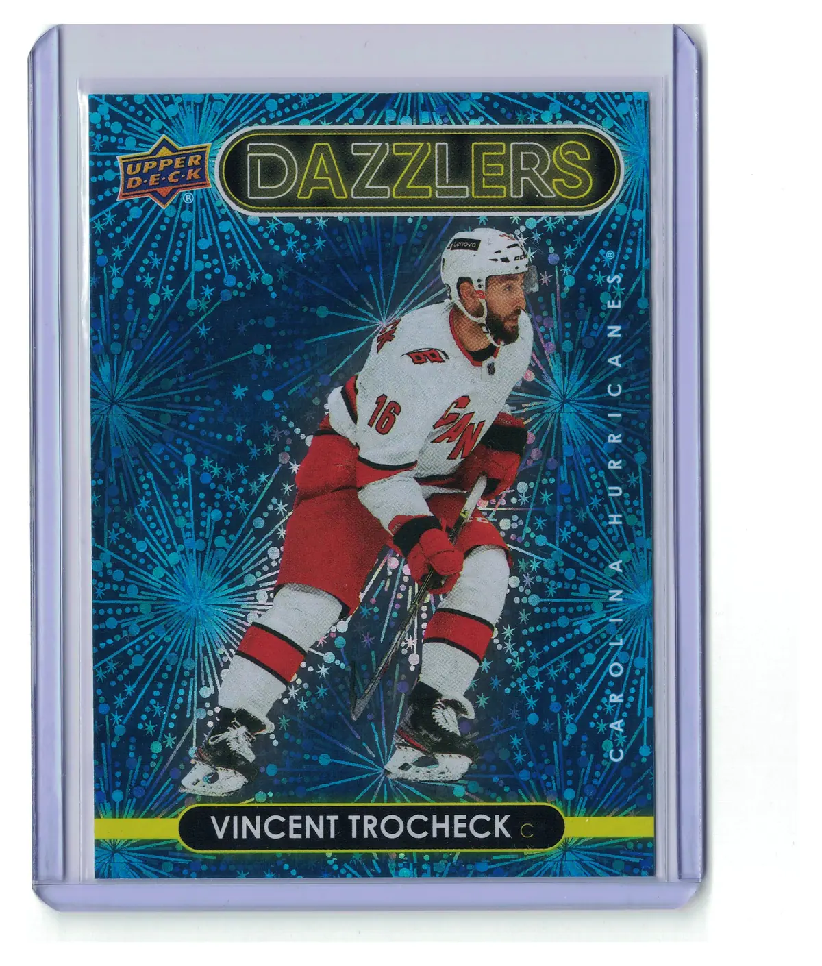 Vincent Trocheck Dazzlers Blue #DZ-59 2021-22 2021-22 Upper Deck Series 2 — front